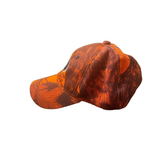 Mossy Oak Men's Safety Orange Hunting Hat Cap Adjustable Casual by Outdoor Cap - Picture 5 of 8